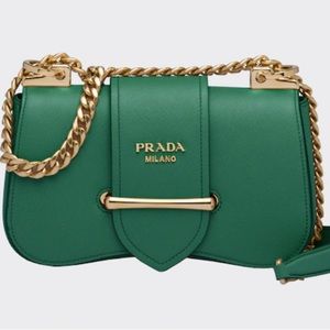 Authentic Saffiano Leather Prada Sidonie Bag